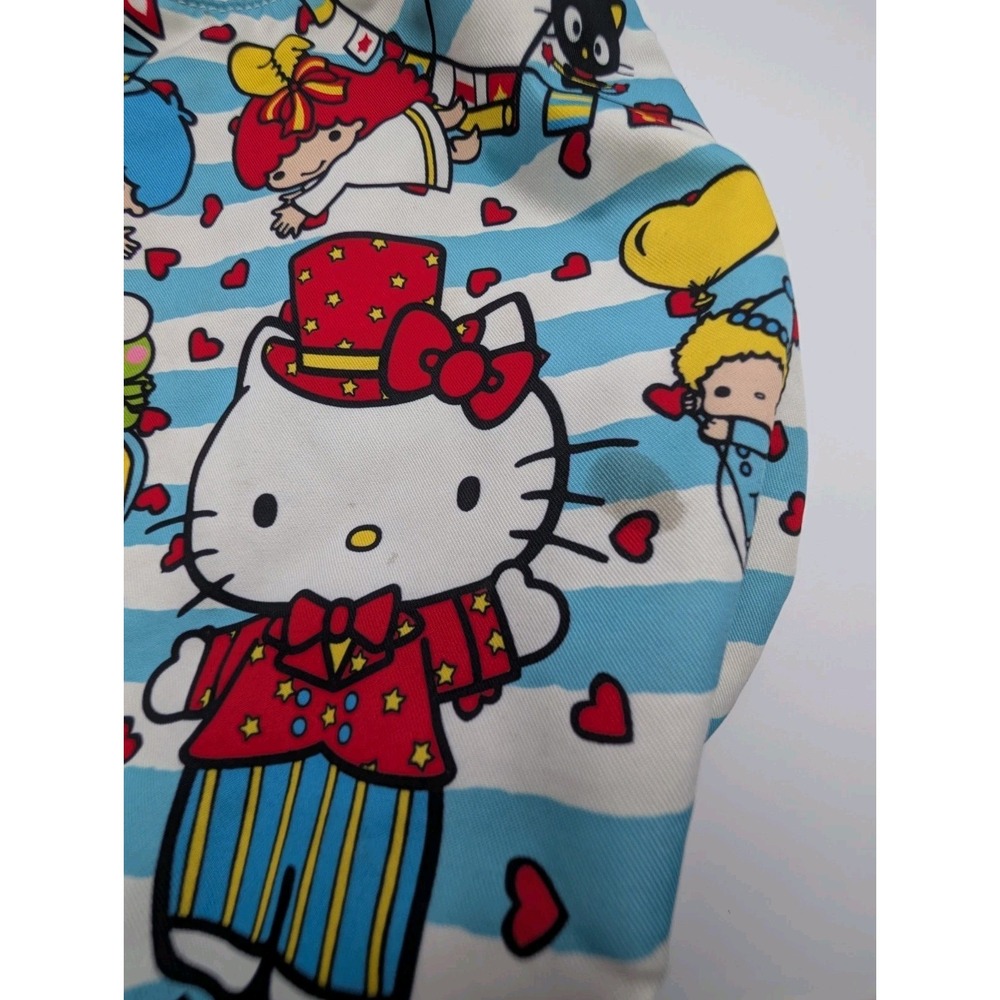 Loungefly Hello Kitty Sanrio 50th Anniversary Circus Tote Shoulder Bag 2010 - Picture 7 of 12
